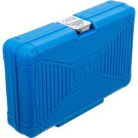 BGS Bit-Einsatz-Satz | Antrieb Innenvierkant 6,3 mm (1/4") / 12,5 mm (1/2") | Innenvielzahn (für XZN) | 18-tlg.