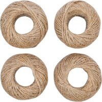BGS DIY Paketkordel-Satz | 1 mm x 45 m | 4-tlg.