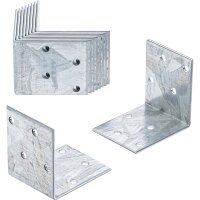 BGS DIY Winkelverbinder | 50 x 50 x 40 mm | 10-tlg.