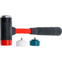 BGS DIY Wechselkopf-Hammer-Satz | Fiberglasstiel | Ø 38 mm