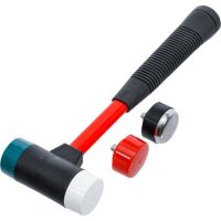 BGS DIY Wechselkopf-Hammer-Satz | Fiberglasstiel | Ø 38 mm