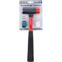 BGS DIY Wechselkopf-Hammer-Satz | Fiberglasstiel | Ø 38 mm