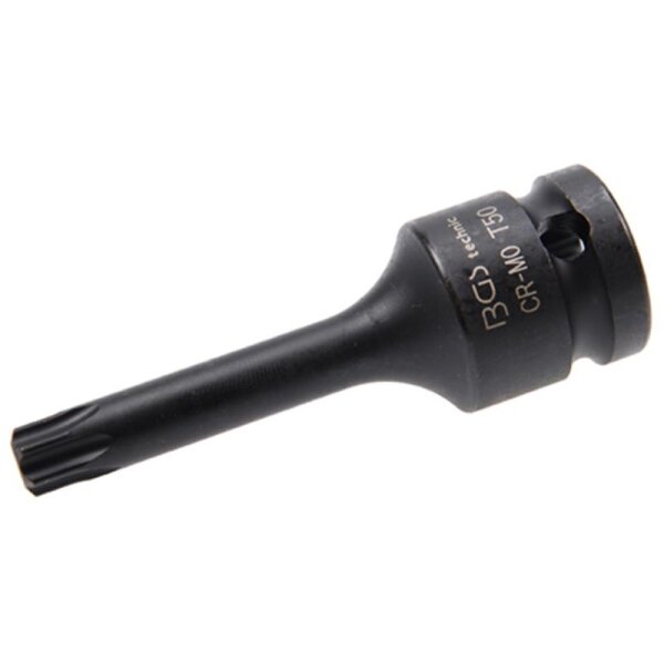 BGS Kraft-Bit-Einsatz | Antrieb Innenvierkant 12,5mm (1/2") | T-Profil (für Torx) T50