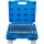 BGS Bit-Einsatz-Satz | Antrieb Innenvierkant 12,5 mm (1/2") | Innensechskant, T-Profil (für Torx), Innenvielzahn (für XZN) mit Kugelkopf | 20-tlg.