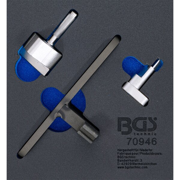 BGS Werkstattwageneinlage 1/6: Motor-Einstellwerkzeug-Satz | für Land Rover, Jaguar 3.0, 5.0L Diesel