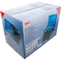 BGS Steckschlüssel-Satz Sechskant | Antrieb 6,3 mm (1/4") / 10 mm (3/8") / 12,5 mm (1/2") | Metrisch und Zollgrößen | 300-tlg.