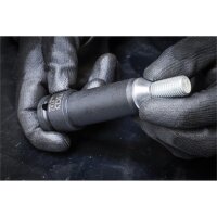 BGS Kraft-Spezial-Steckschlüssel-Einsatz-Satz | Antrieb Innenvierkant 12,5 mm (1/2") | SW 17 / 19 / 21 mm | 3-tlg.