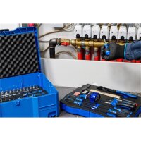 BGS Steckschlüssel- und Hammer-, Zangen-, Schraubendreher-Satz | 6,3 mm (1/4") / 12,5 mm (1/2") | BGS systainer® | 77-tlg.