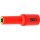 BGS VDE-Steckschlüssel-Einsatz Sechskant | Antrieb Innenvierkant 12,5 mm (1/2") | SW 10 mm