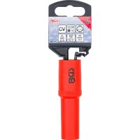 BGS VDE-Steckschlüssel-Einsatz Sechskant | Antrieb Innenvierkant 12,5 mm (1/2") | SW 11 mm