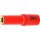 BGS VDE-Steckschlüssel-Einsatz Sechskant | Antrieb Innenvierkant 12,5 mm (1/2") | SW 11 mm