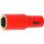 BGS VDE-Steckschlüssel-Einsatz Sechskant | Antrieb Innenvierkant 12,5 mm (1/2") | SW 22 mm