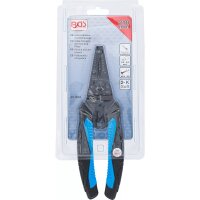 BGS Kabel-Abisolier- und Crimpzange | 210 mm