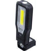 BGS COB-LED Arbeits-Leuchte | klappbar | mit Ladestation