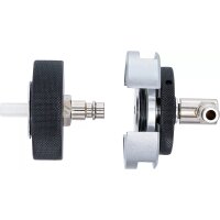 BGS Adapter-Satz für Druckluft-Bremsenentlüfter | für Tesla Modelle 3, Y, S, X | 2-tlg.