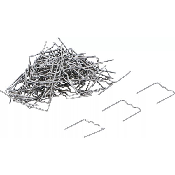 BGS Reparaturklammern-Satz | flach | 0,8 mm | 100-tlg.