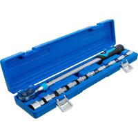 BGS Drehmomentschlüssel-Satz | Abtrieb Innenvierkant 12,5 mm (1/2") | 40 - 200 Nm | 11-tlg.