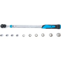 BGS Drehmomentschlüssel-Satz | Abtrieb Innenvierkant 12,5 mm (1/2") | 40 - 200 Nm | 11-tlg.