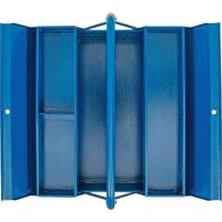 BGS Metall-Werkzeugkasten | leer | 420 x 200 x 150 mm | 3 Fächer
