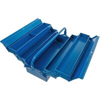 BGS Metall-Werkzeugkasten | leer | 530 x 200 x 200 mm | 5 Fächer
