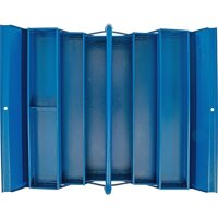 BGS Metall-Werkzeugkasten | leer | 530 x 200 x 200 mm | 5 Fächer