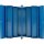 BGS Metall-Werkzeugkasten | leer | 530 x 200 x 200 mm | 5 Fächer