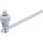 BGS Steckschlüssel-Adapter mit Ratschenfunktion | mit Gleitgriff | Abtrieb 12,5 mm (1/2")