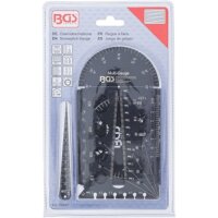 BGS Schrauben- und Gewindeschablone | metrisch | M3 - M20, 0,5 - 13,00 mm