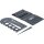 BGS Schrauben- und Gewindeschablone | metrisch | M3 - M20, 0,5 - 13,00 mm