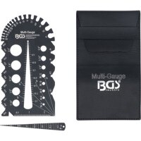 BGS Schrauben- und Gewindeschablone | Zollgrößen | 1/4 - 2"