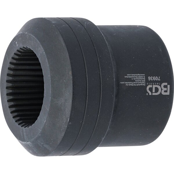 BGS Spezial-Steckschlüssel-Einsatz | Vielzahn | Antrieb Innenvierkant 12,5 mm (1/2") | für Hinterachs-Eingangswelle | für BMW