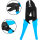 TECPO Kabelschuh- Crimpzange 0,5-6 mm für isolierte Kabelverbinder