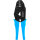 TECPO Kabelschuh- Crimpzange 0,5-6 mm für isolierte Kabelverbinder