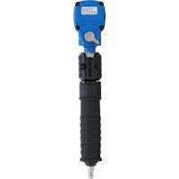 BGS Druckluft-Schlagschrauber | abgewinkelt & Kraft-Steckschlüssel-Satz | 12,5 mm (1/2") | 650 Nm | 10-tlg.
