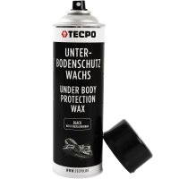 TECPO Unterbodenschutz Wachs schwarz, 500 ml