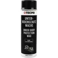 TECPO Unterbodenschutz Wachs schwarz, 500 ml