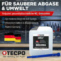 TECPO AdBlue® mit Ausgießer 10 Liter SCR...