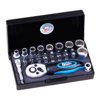 BGS Steckschlüssel-Satz | Antrieb 6,3 mm (1/4")...
