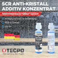 1x TECPO SCR Anti-Kristall Additiv Konzentrat AdBlue®...