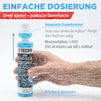 1x TECPO SCR Anti-Kristall Additiv Konzentrat AdBlue® 250 ml