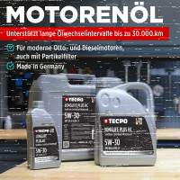 5L TECPO 5W-30 LONGLIFE PLUS MOTORÖL für VW...