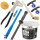 TECPO Reifenmontagepaste weiß 5 kg + Pinsel + Auswuchtzange + Felgenkantenschutz + Einziehwerkzeug + Radierer + Schaber