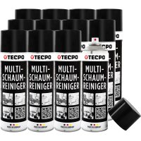 TECPO Multi-Schaumreiniger, 12x 500 ml Aktivschaum...