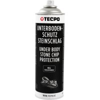 2x TECPO Unterbodenschutz überlackierbar hell, 500 ml
