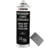20x TECPO Unterbodenschutz überlackierbar hell, 500 ml