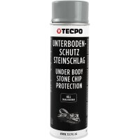20x TECPO Unterbodenschutz überlackierbar hell, 500 ml