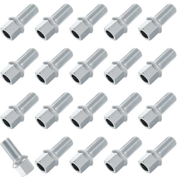 20x TECPO Radbolzen Radschrauben M14x1,5 für VAG