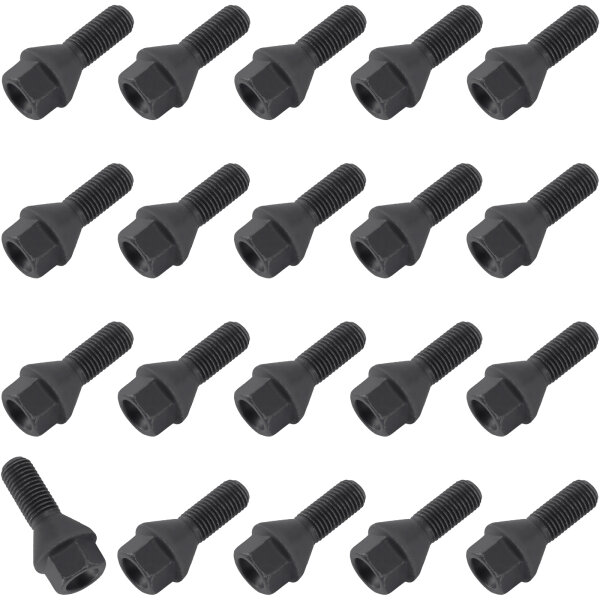 20x TECPO Radbolzen Radschrauben M12x1,5 für BMW