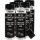 6x TECPO Unterbodenschutz Wachs schwarz, 500 ml