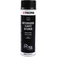 24x TECPO Unterbodenschutz Bitumen schwarz, 500 ml